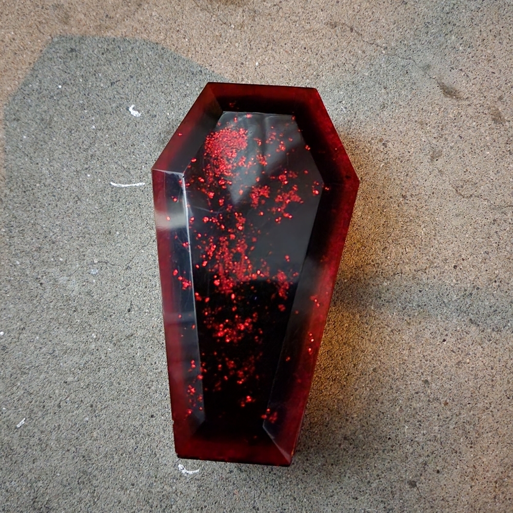 Coffing Shaped Trinket Box